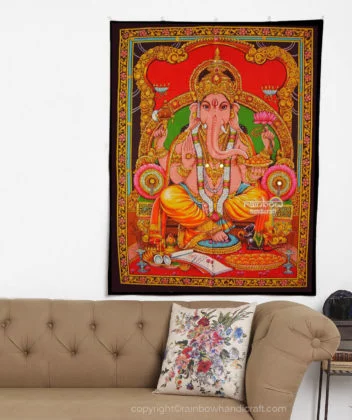 Ganesha wall tapestry
