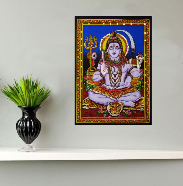 shiva wall tapestry