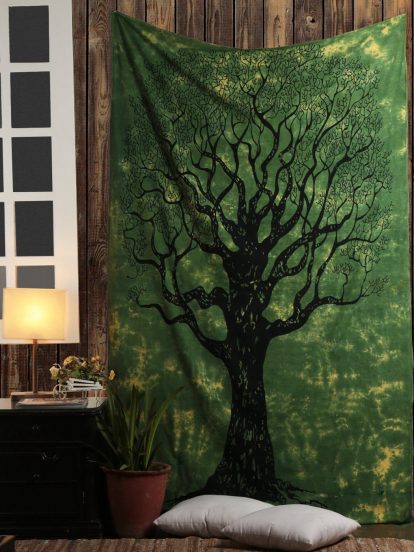 dry tree of life wall hanging tapestry decor