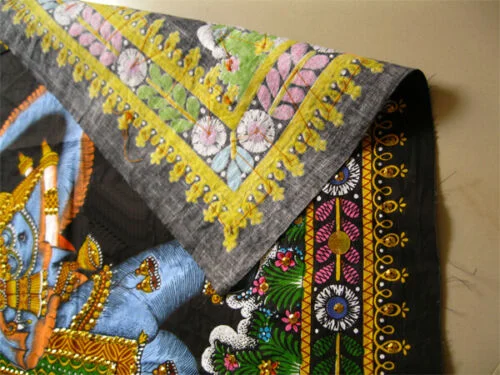 Ethnic elephant Tapestry - Sequin wall hanging Decor