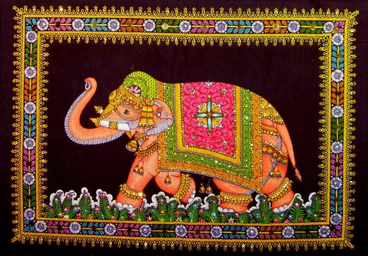 elephant tapestry