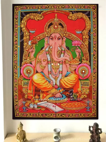 Ganesha Wall Tapestry