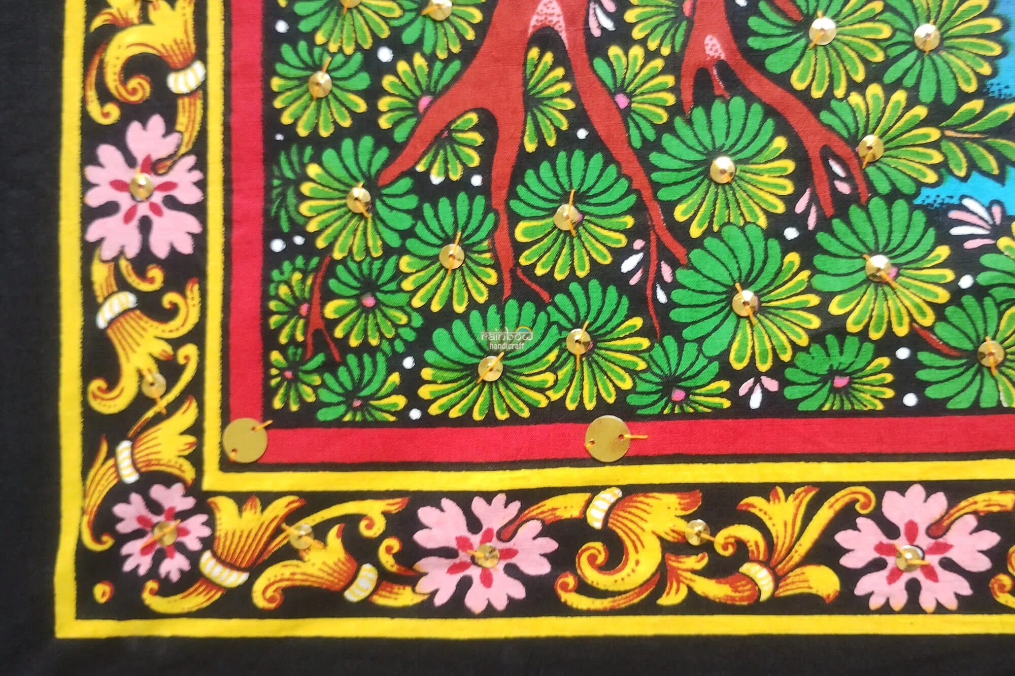 Radiant Radha Krishna Tapestry cloth wall hanging