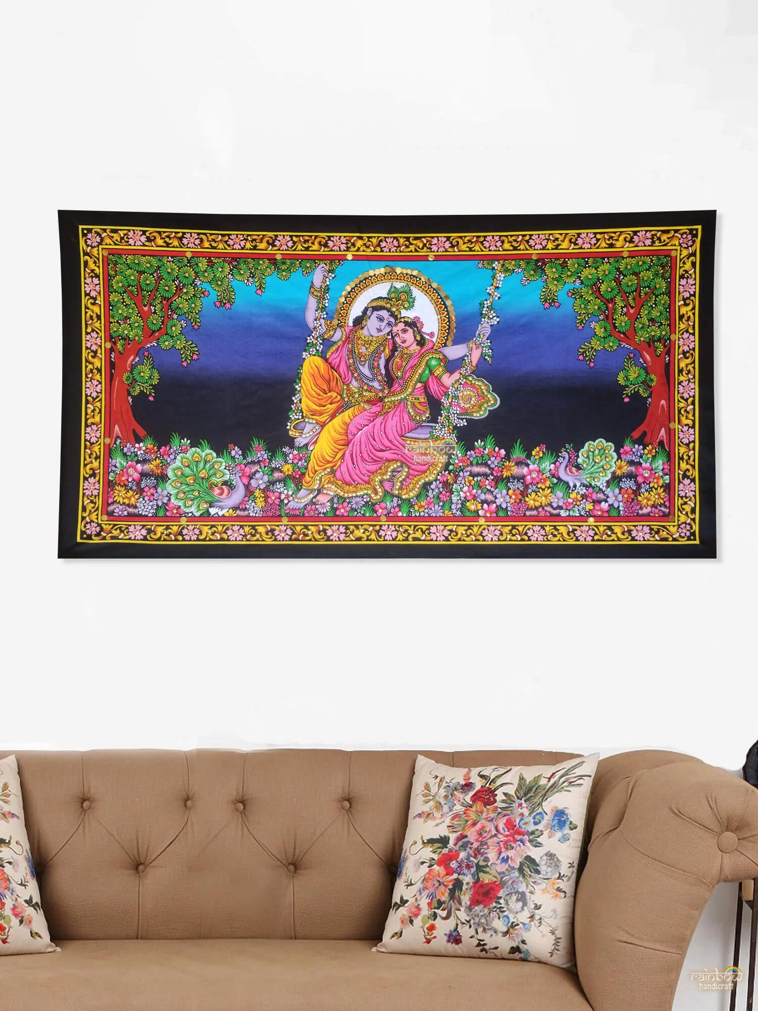 radha-krishna-tapestry