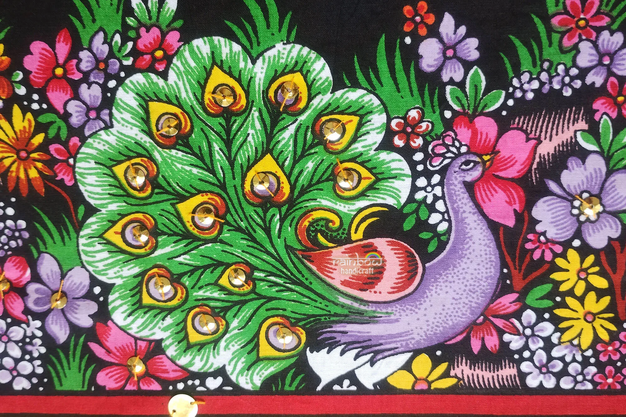 Radiant Radha Krishna Tapestry cloth wall hanging