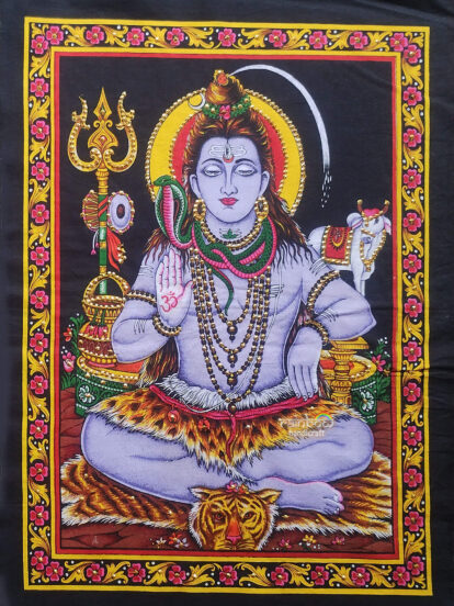lord shiva tapestry