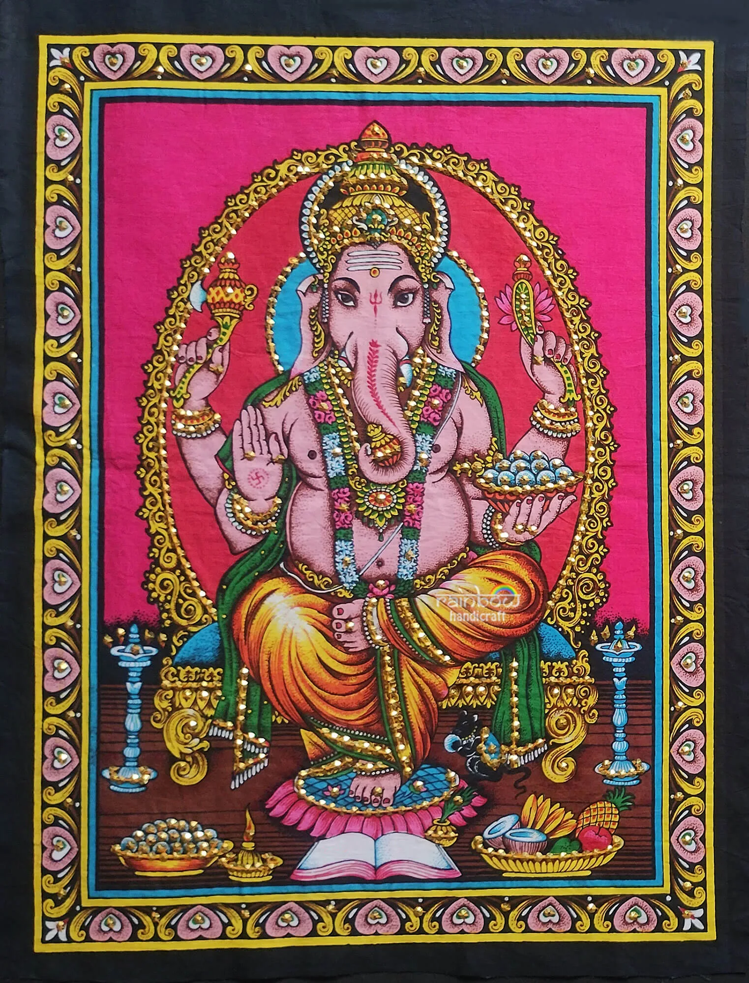 Lord Ganesh wall tapestry