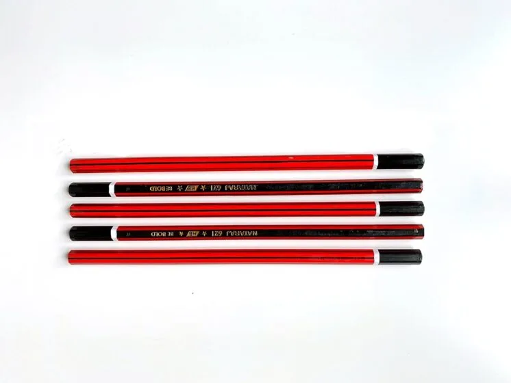 Nataraj Pencils 621 HB  – Bulk Set of 50 Pcs – Made in India