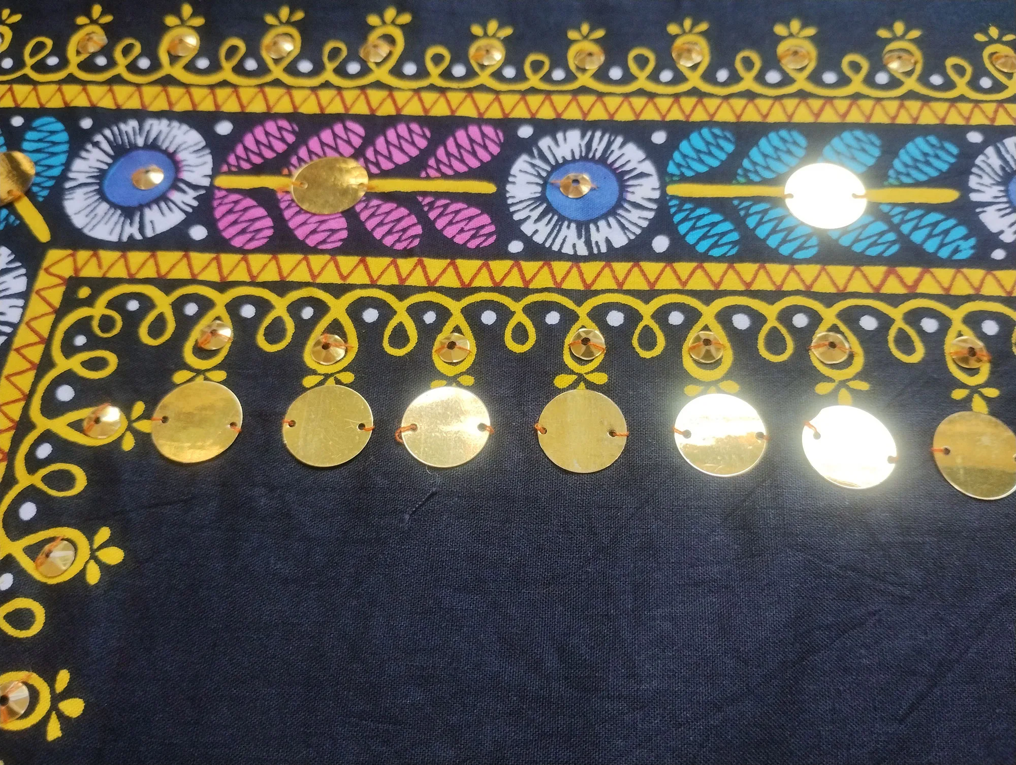 Ethnic elephant Tapestry - Sequin wall hanging Decor